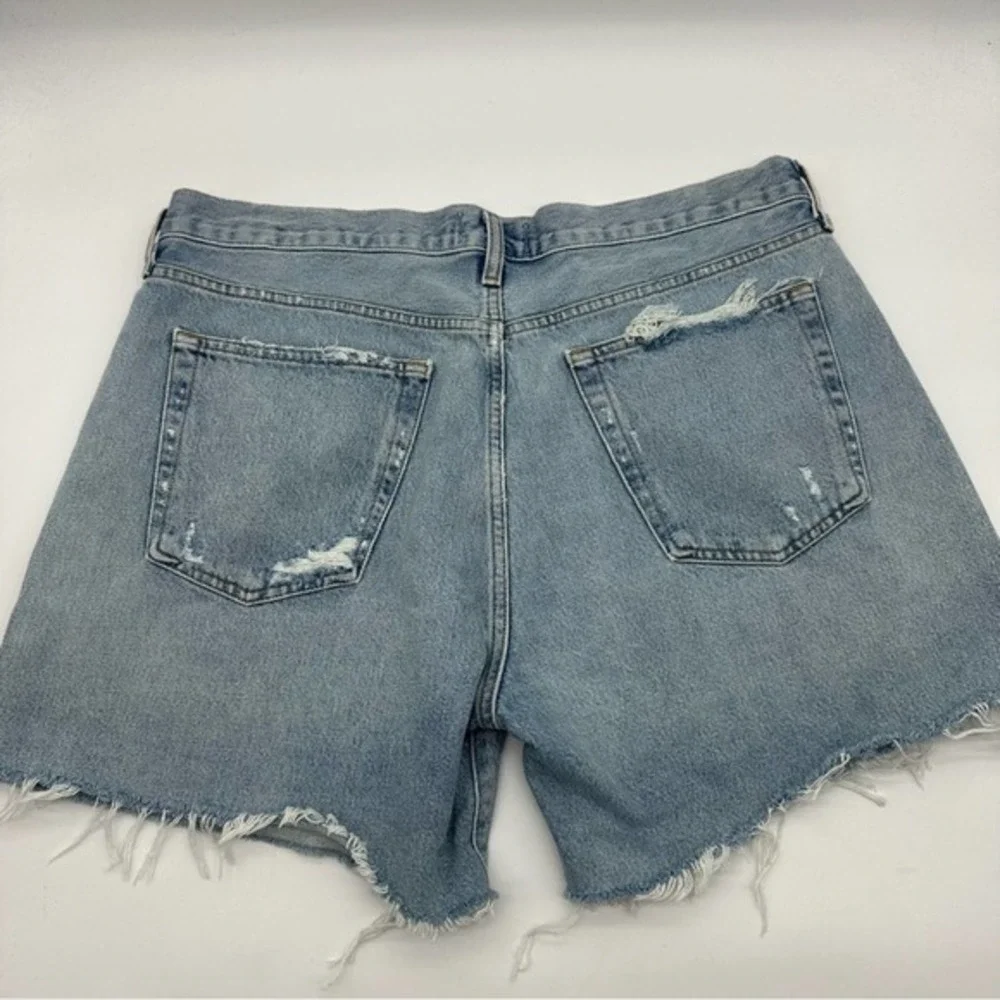 AGOLDE Parker long denim shorts size 32 B1331